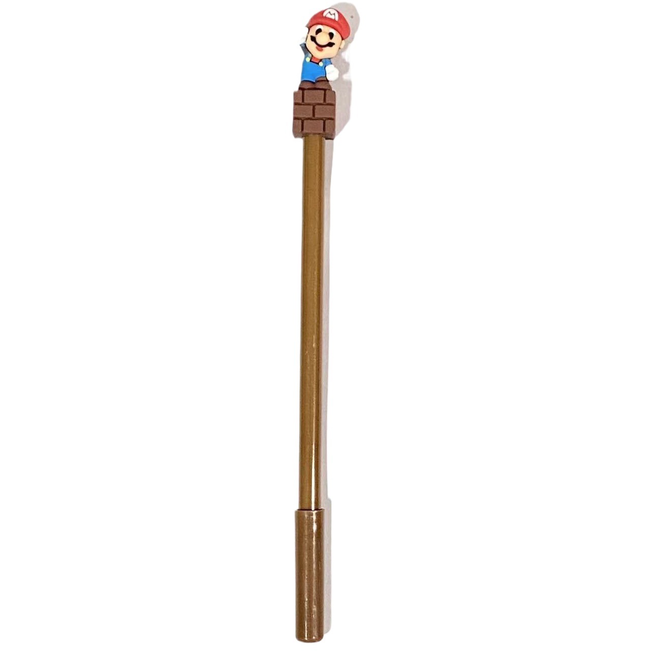 Bolígrafo de Gel de Mario Bros, Papelería para Estudiantes, Premio, Bolígrafo de Carbón Negro, Punta de Aguja de 0.5, Bolígrafo de Agua, Papelería de Dibujos Animados
