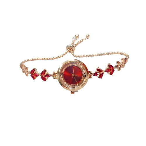 2024 New Fashion Rhinestone Quicksand Diamond Women's Watch Freely Adjustable Bracelet Watch Women's Quartz Watch Wholesale