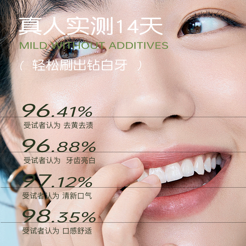 美白牙膏去黄去口臭海盐小苏打双效洁白牙膏美亮白清新口气牙膏|undefined