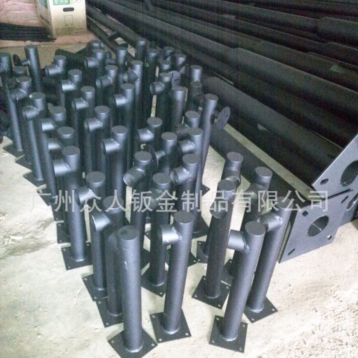 公园道路摄像头支架立杆立柱监控立杆圆锥杆厂家现货供应