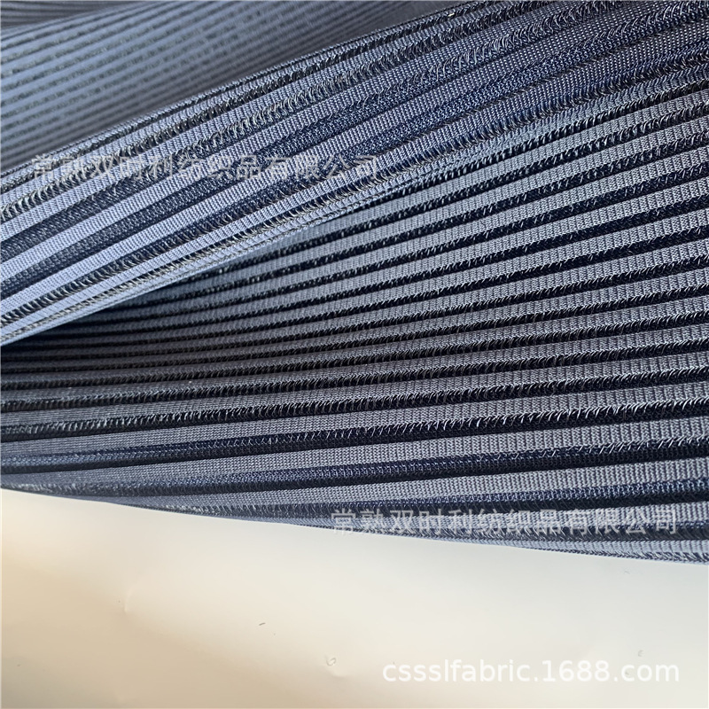 条子三明治网眼布尼龙床垫网眼布竖条三明治网布4d网布