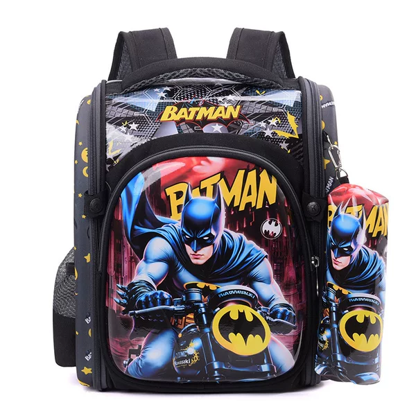 Cross-Border Kindergarten School Bag for Primary School Students, Pc Hard Shell Foreign Trade Backpack for 1St and 2Nd Grade Children, Two-Piece Set Space-Themed Bag