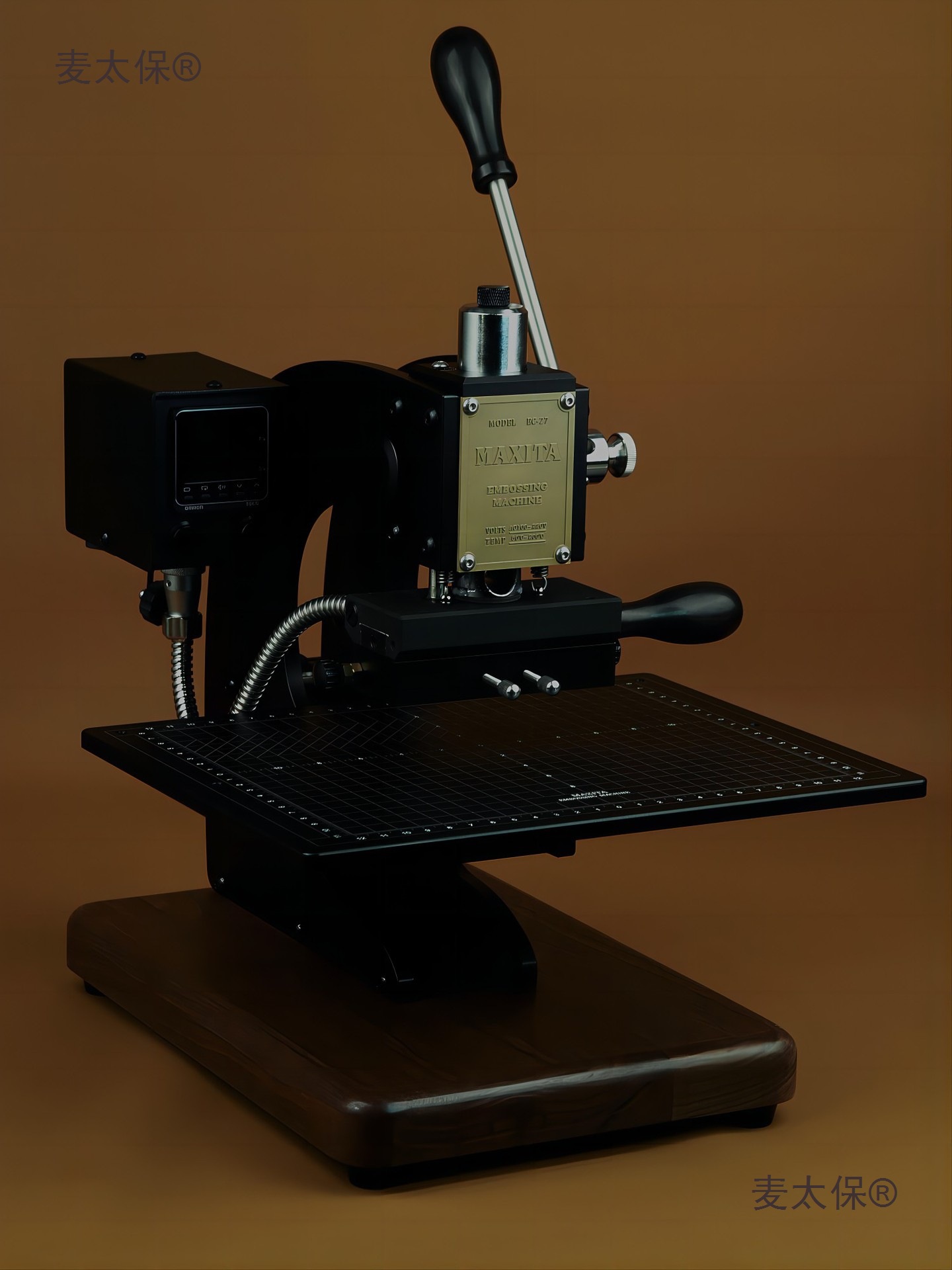 MAXITA 烫印大号刻度版 大号烫台麦太保