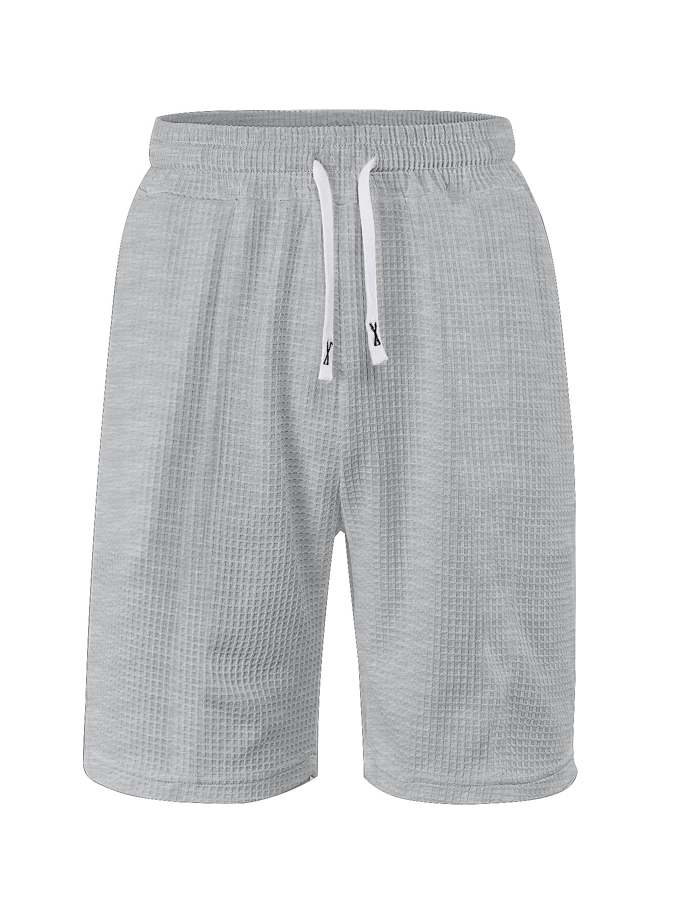 Amazon TK ropa de hombre transfronteriza comercio exterior Europa y América verano nuevo gran waffle hombre rápido secado pantalones cortos casuales de color sólido