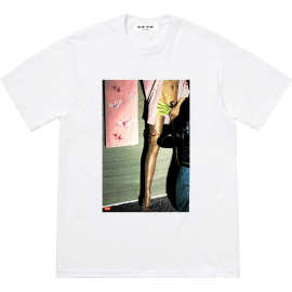 SS22 Model Tee 性感女人模特照片印花圆领短袖T恤男女款情侣款潮