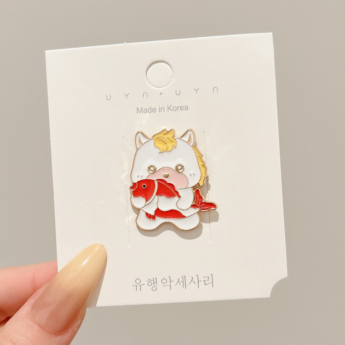 2026 Año Nuevo Zodiaco Año del Caballo Año de la Vida Broche Mujeres lindos dibujos animados insignia metálica ropa fija pin accesorios