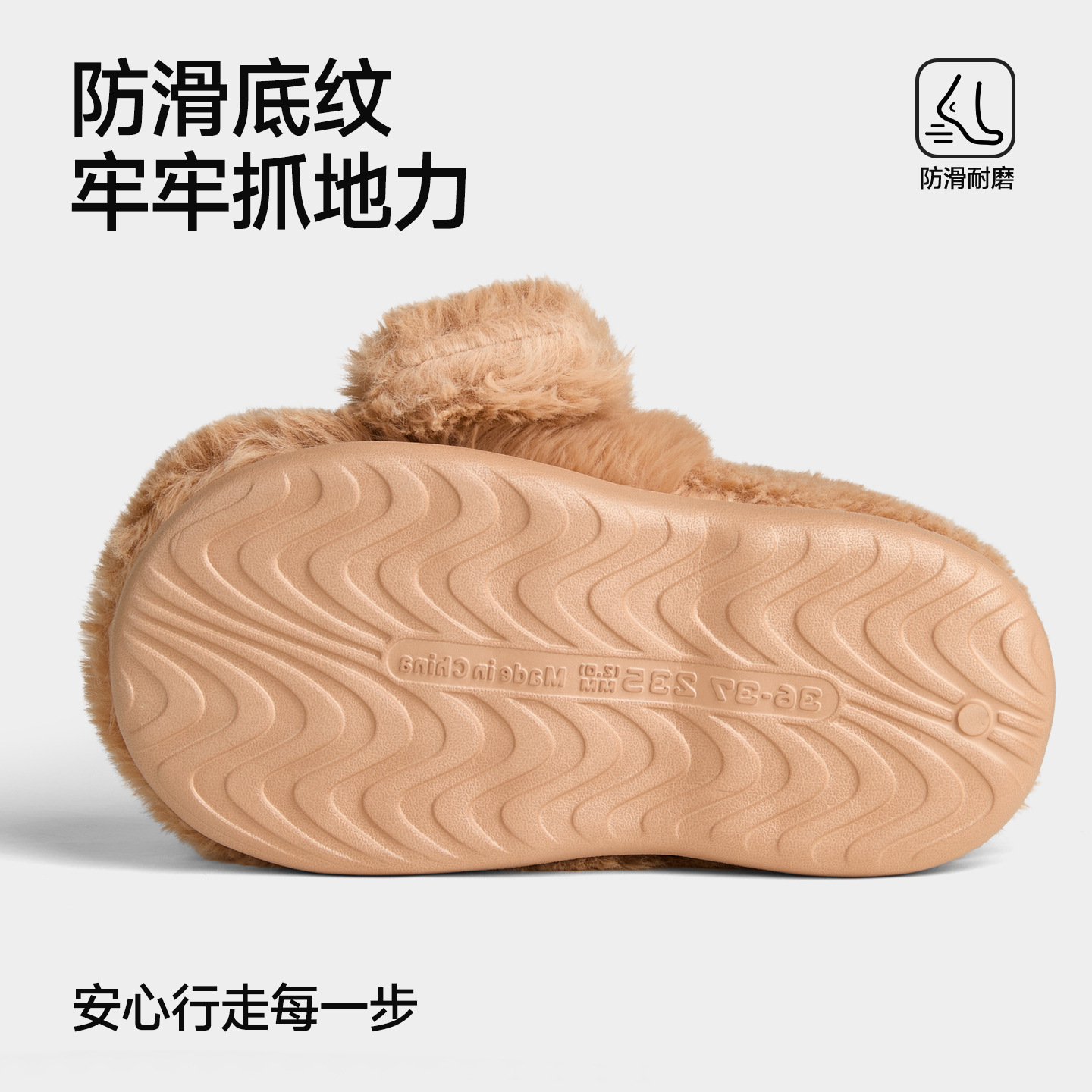 Fábrica de zapatos Qidan zapatillas de algodón de cachorro de dibujos animados para mujeres otoño y invierno en el hogar lindo calentamiento bolsa antideslizante tacones zapatos de algodón para mujeres