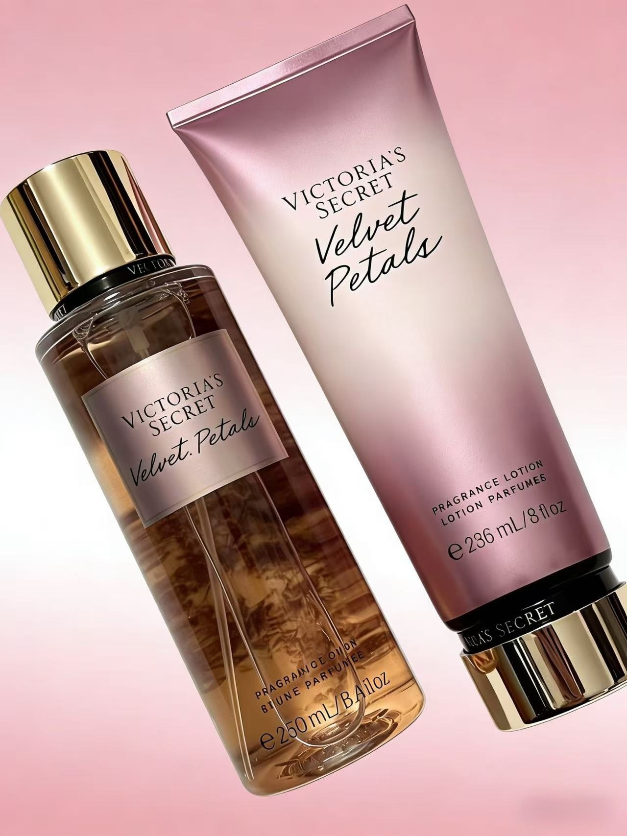 Victoria 's Secret Body Lotion & Aroma Spray Set Hidratación Hidratación Perdurable