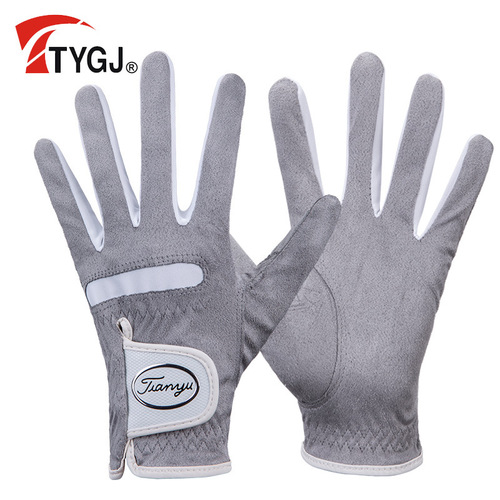 TTYGJ golf gloves men's fiber cloth non-slip gloves sports gloves left hand single glove