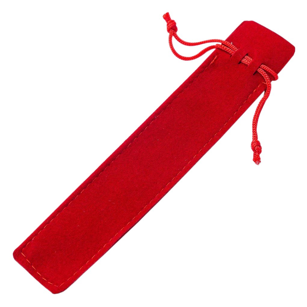 Pluma de cristal caja de lápiz de franela multicolor de doble cara engrosada de franela con cordón caja de lápiz pluma de regalo se puede utilizar como bolsa de embalaje LOGO