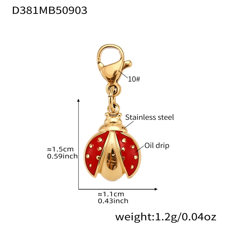 鑫艺鑫欧美轻奢时尚饰品不锈钢爱心满锆石DIY多配件吊坠锁骨项链|undefined