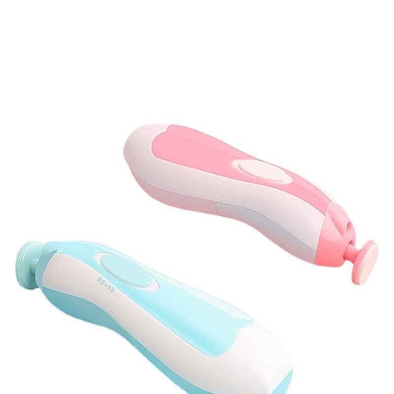 Pulidor de uñas eléctrico silencioso para recién nacidos y bebés con diseño seguro y sin ruido