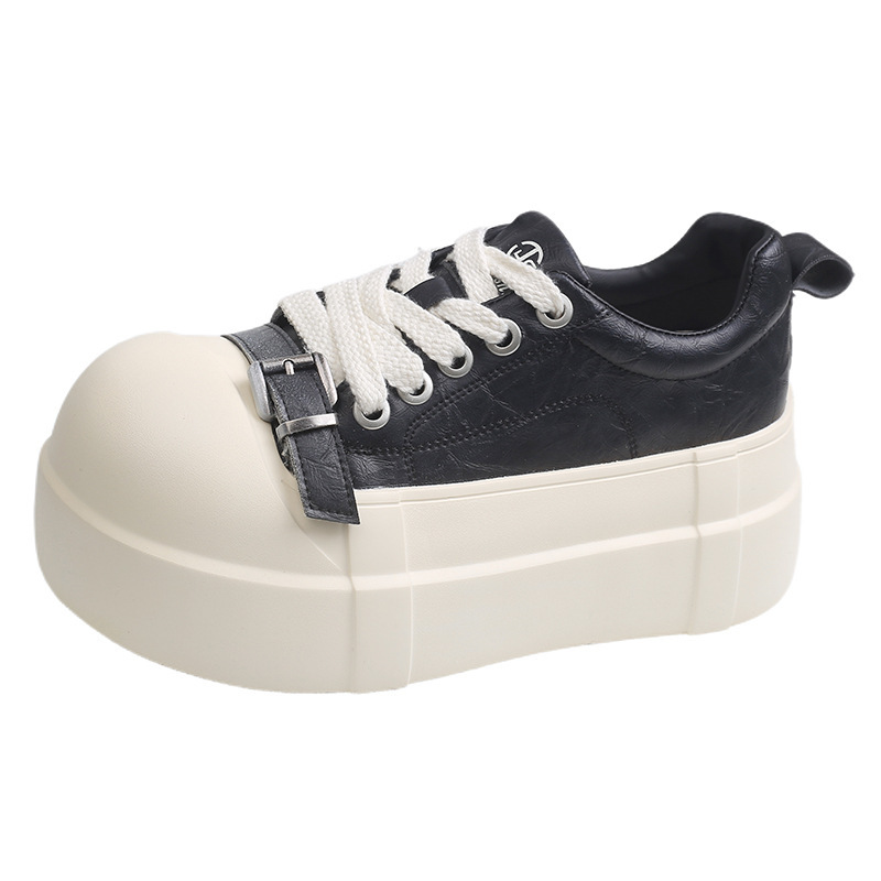 High-end Women's Sneakers With Thick Soles Height Increase, New Spring/autumn Model, Sporty And Casual, Super Popular_vogvips.com