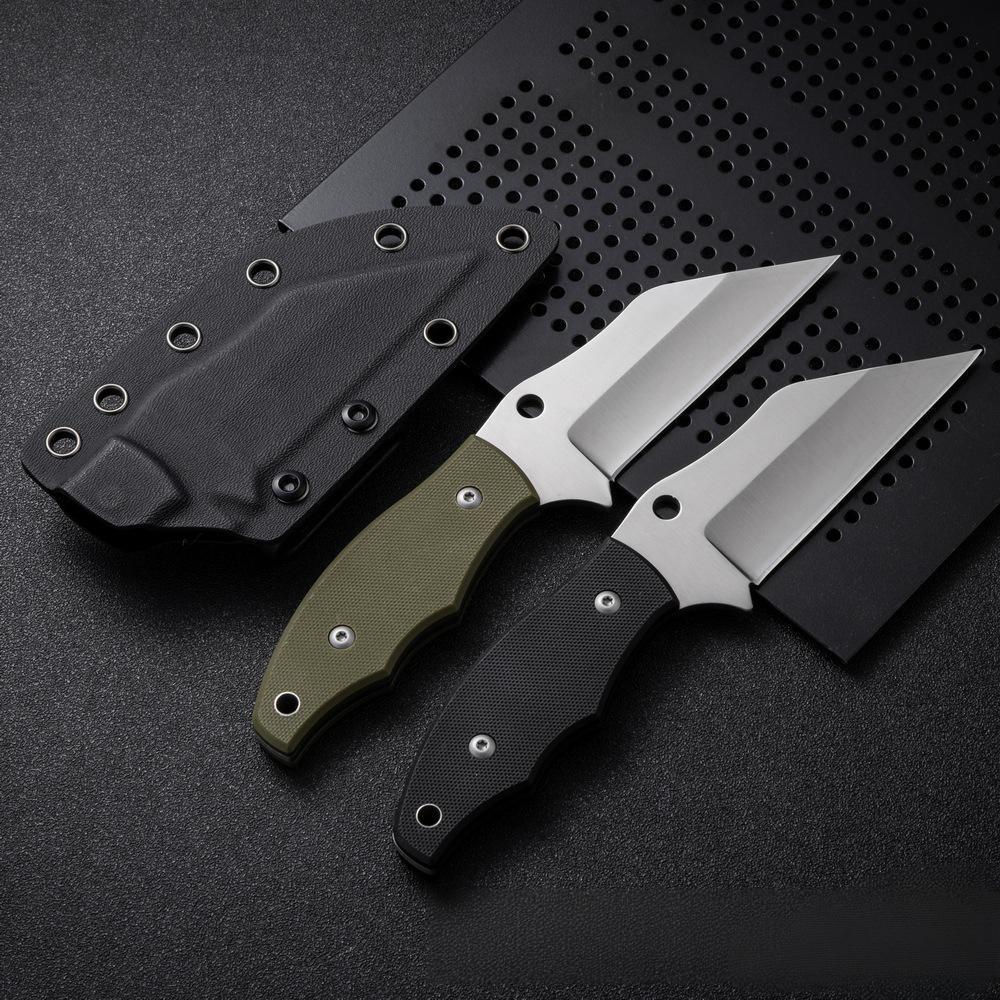 C09一体龙骨新款厂家现货小直手柄户外求生随身携带锋利多功能刀