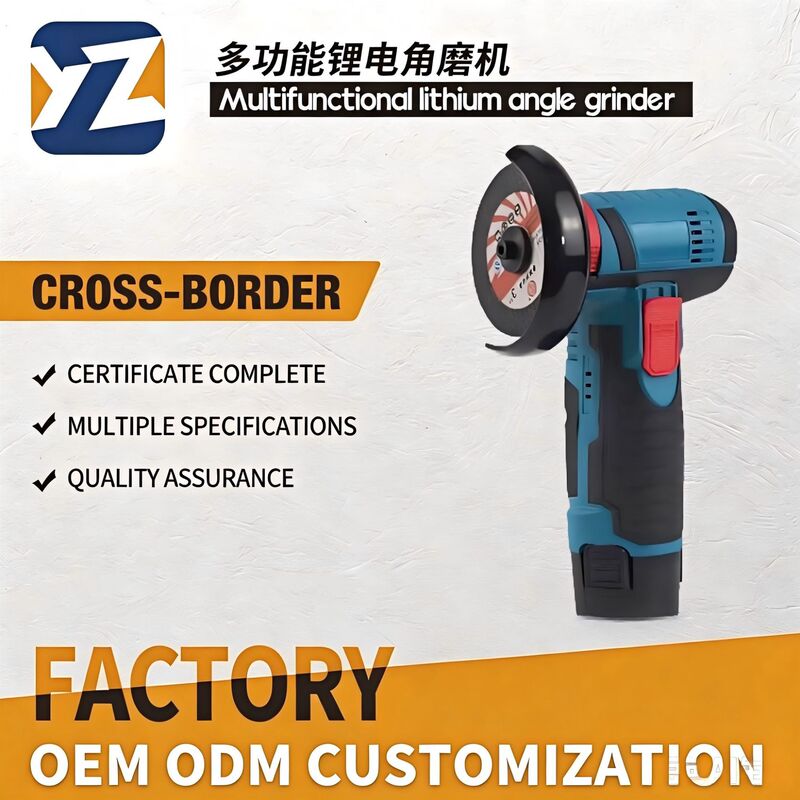 Multifunctional Mini Angle Grinder, Small Household Lithium Battery Grinder, Portable Original High-Power Polishing Machine, Cutting Machine