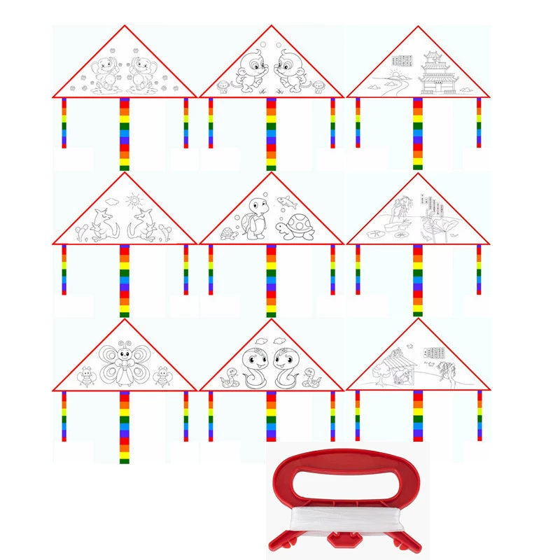 Калодоскоп для детсада, оптом, DIY, граффити, ручная роспись, обучение