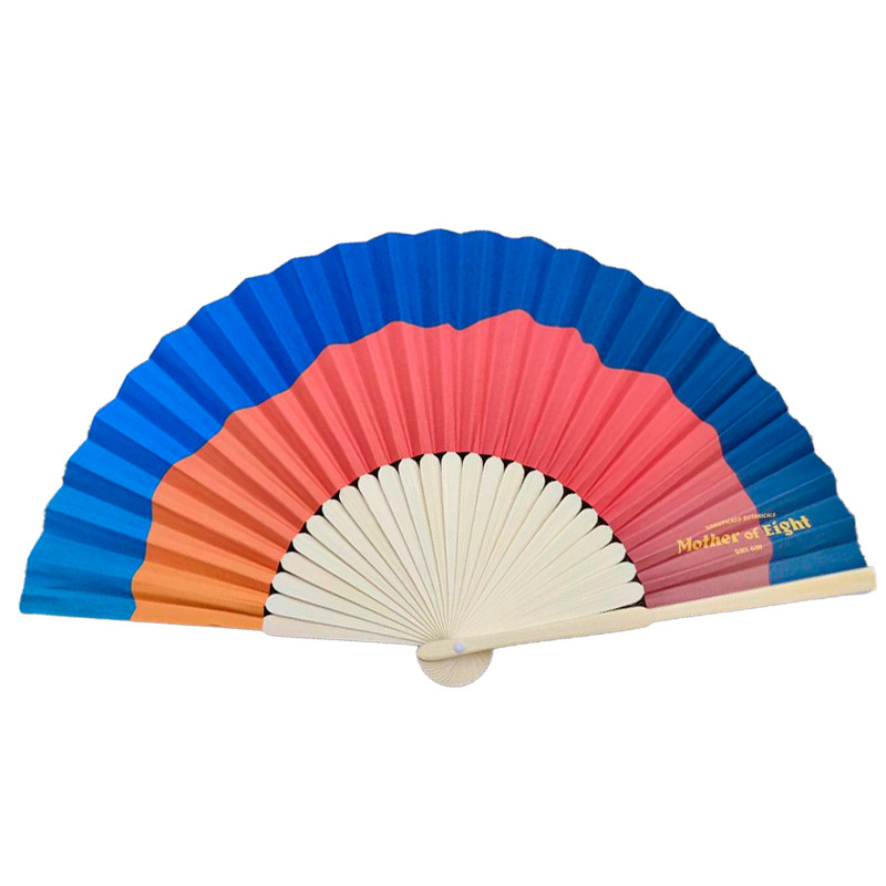 Imagen se puede establecer ventilador de papel de ventilador femenino productos hechos a mano 21cm23cm ventilador de regalo de un solo lado de dos-verde Cabeza Verde ventilador plegable japonés