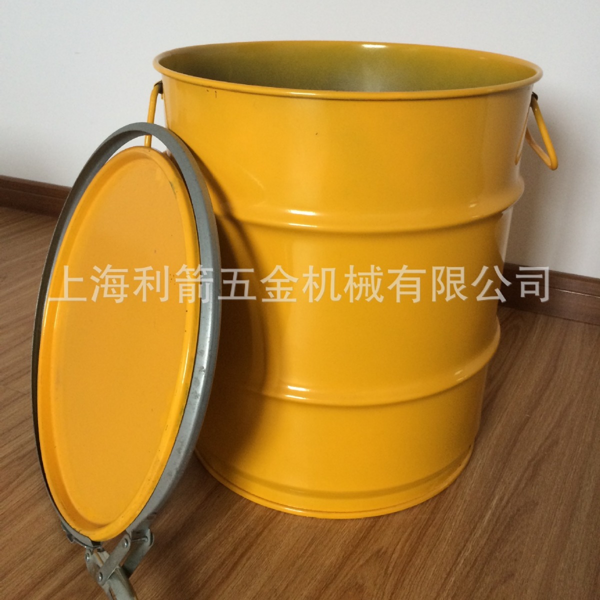 上海利箭 钢桶 40L化工钢桶 40L开口钢桶 40L铁桶 抱箍钢桶