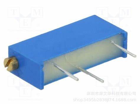 3009Y-1-203LF BOURNS 20K欧长方形19.05X8.98X4.83直脚0.75W15圈