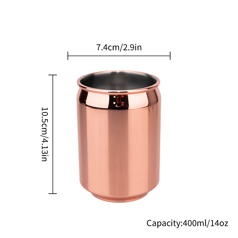 Copa de cola de cobre 400ml