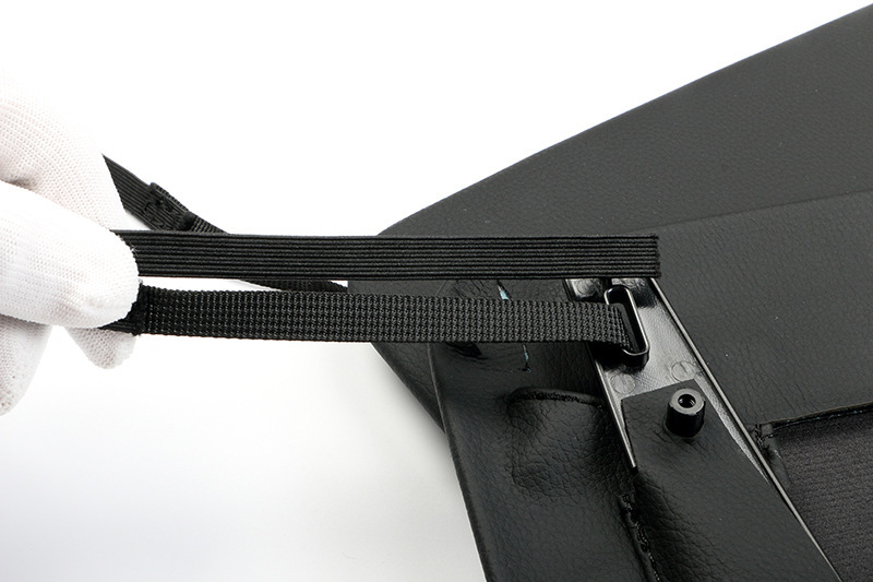 Suitable for Mercedes-Benz C- Class E-Class GLC-Class CLS-Class Seat Telescopic Back Clip Elastic Storage Bag Storage Bag Back Panel Bag