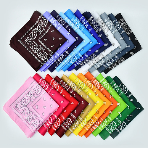 Factory Direct Supply Magic Outdoor Sports Scarf Wholesale Polyester Cashew Flower Cycling Mask Paisley Headscarf