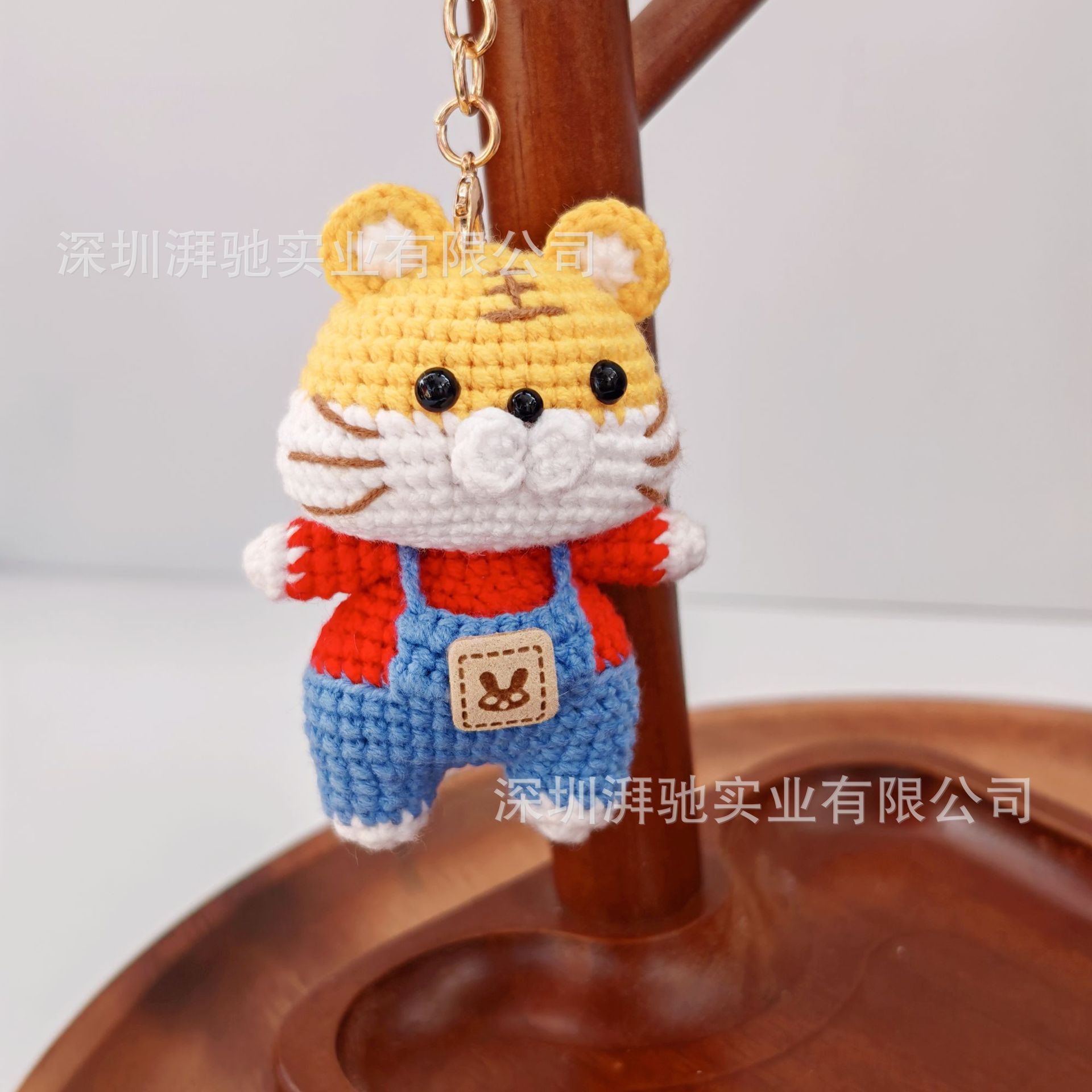Colgantes de animales del zodiaco tejidos a mano, muñecos de lana hechos a crochet, accesorios decorativos para bolsos, regalos al por mayor y al detalle. image 13