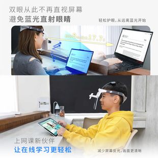 J82 Telescope Lazy Reading Telescope 8 Head-Mounted Blue Light Protection Vision Reduction G3