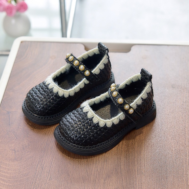 Zapatos de niñas princesa zapatos de cuero 2026 primavera de moda con suela suave para niños pequeños y medianos niñas jardín de infantes zapatos de espectáculo para bebés image 4