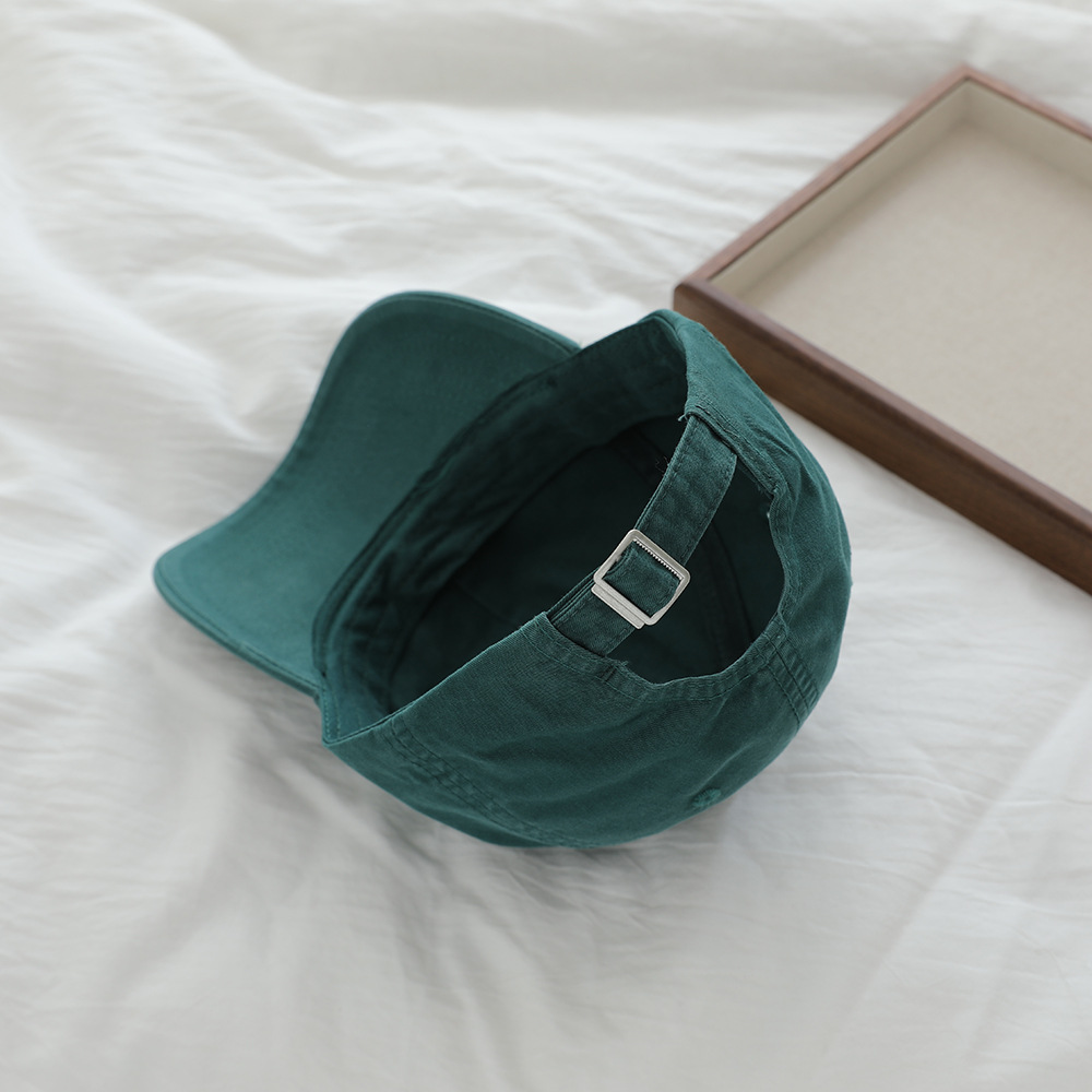 Sombreros de primavera coreanos bordados seleccionados, sombreros de béisbol de moda para niños, letras para niños, sombreros de lengua de pato salvajes