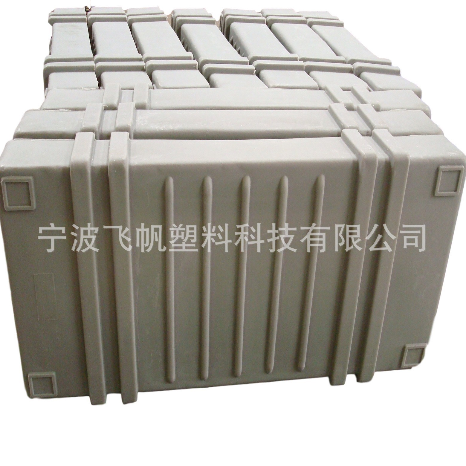 滚塑厂家供应 PE塑料箱体 滚塑展示箱 塑料展览箱 滚塑周转箱加工