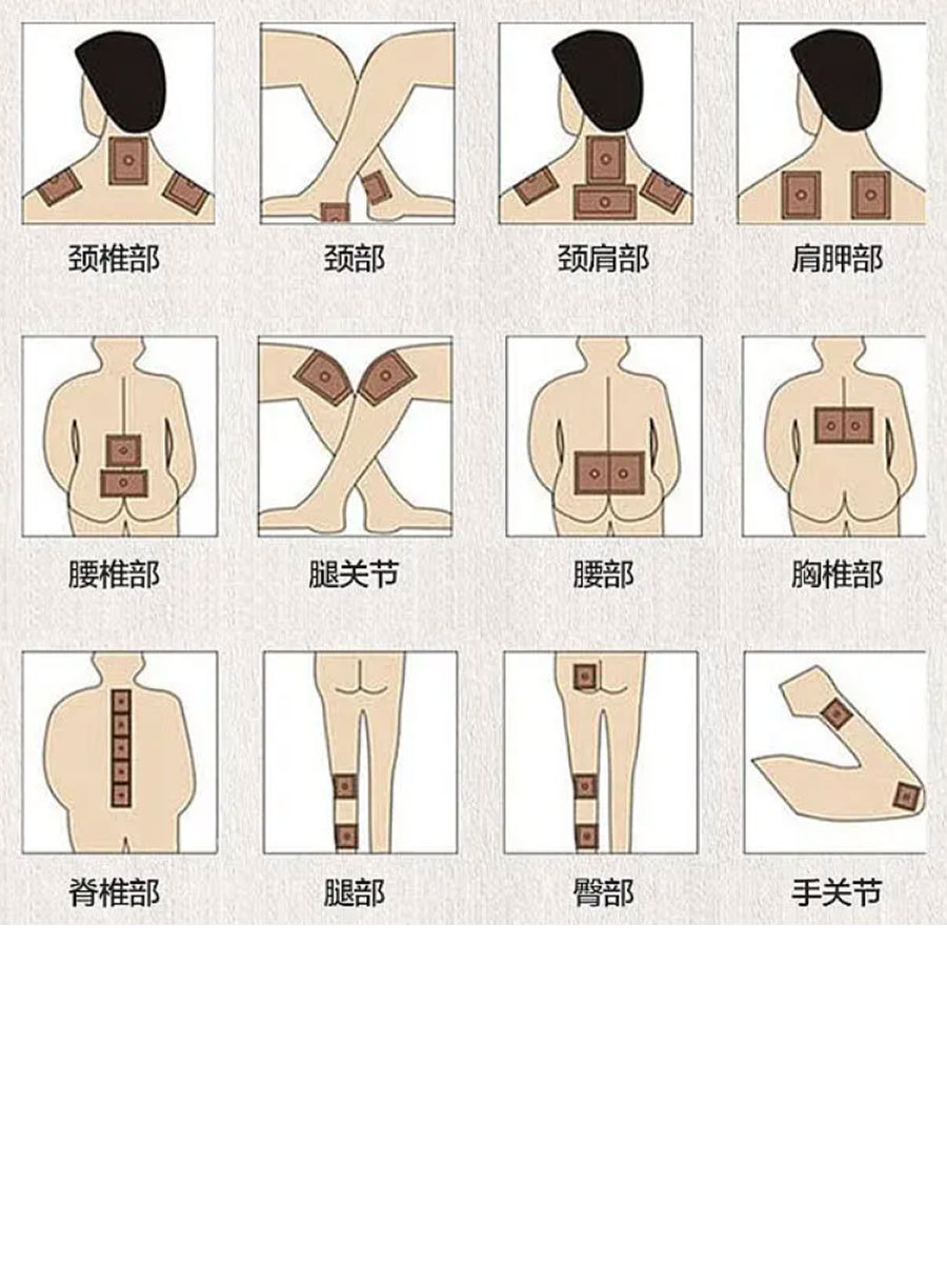 Miao Fang Bai Tong Herbal Pain Patch 8 Patches Per Box Non-Woven Body Joint Knee Patch details