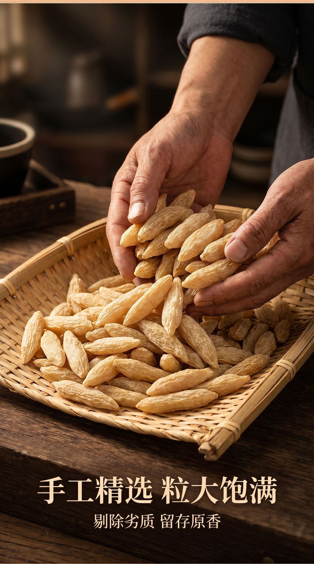 Mai Dong Ophiopogon Root Dried Bulk 100g Natural Sun Dried Unsulfured for Herbal Tea and Decoction specifications