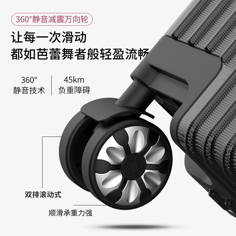 【順豊包郵便】学生大容量スーツケース万向輪旅行箱暗号箱男女スーツケース耐久性