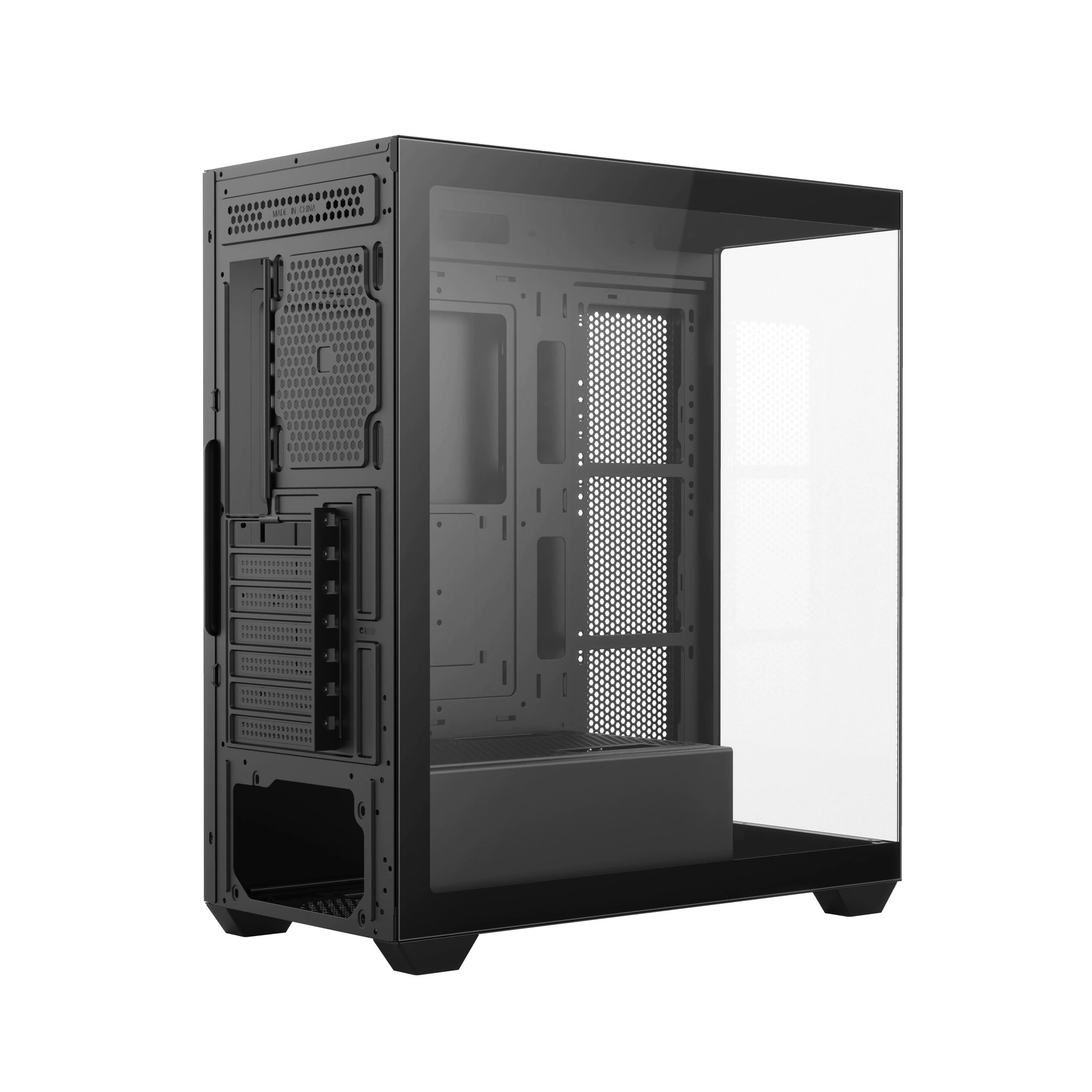 Корпус настольного ПК ATX Sea-view комната 360 водяное охлаждение стеклянная боковая панель прозрачный USB3.0 игровой корпус