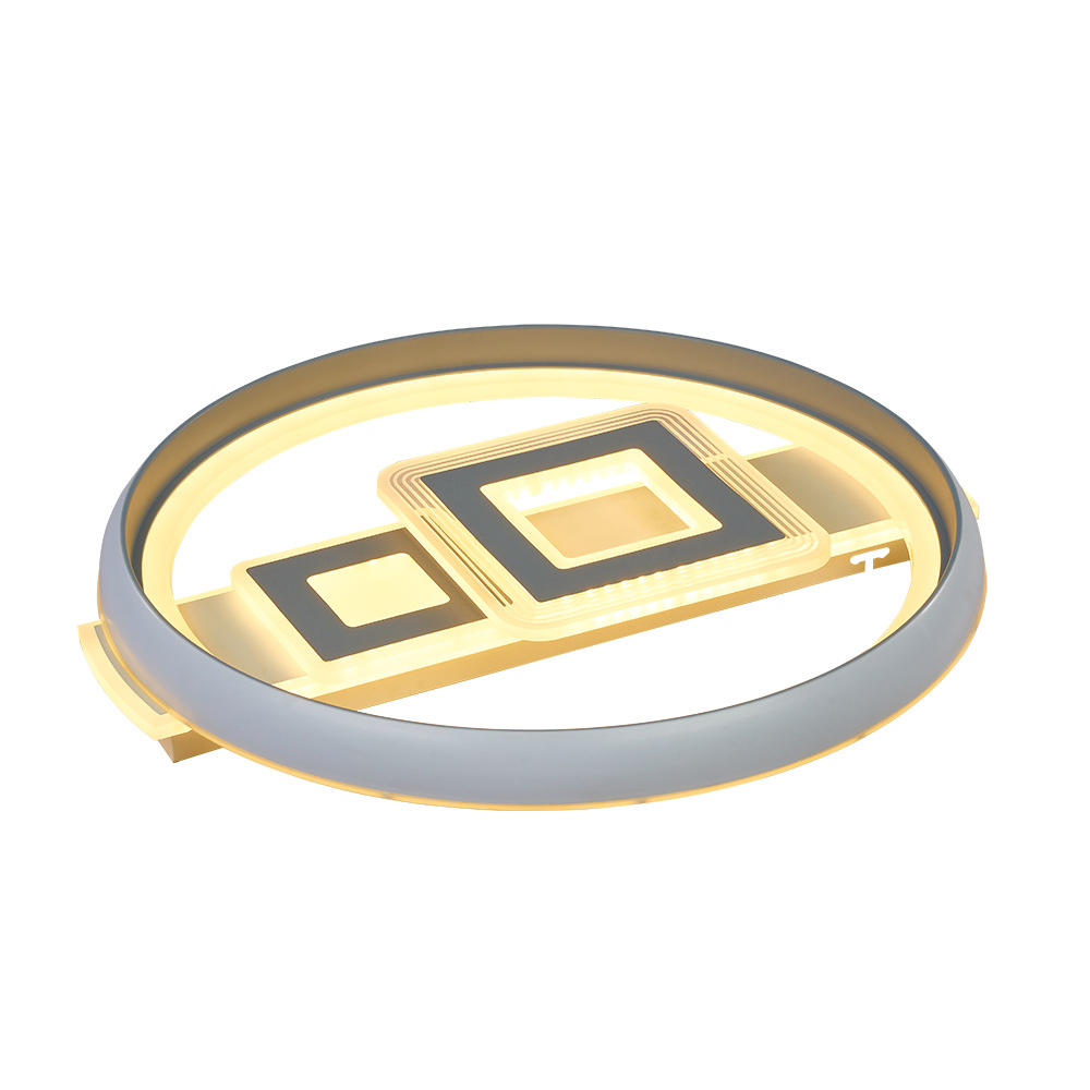 廠家直供現(xiàn)代簡(jiǎn)約吸頂燈2.4G無極調(diào)光APP智能遙控圓形臥室客廳燈