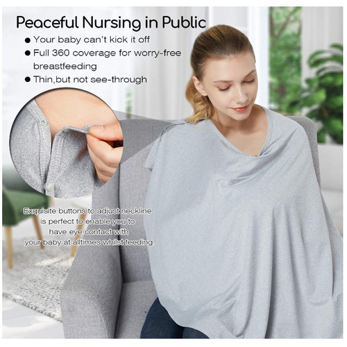 Amazon multi-functional breastfeeding cover, safety seat sunshade, windproof cover, stroller cover, breast cover