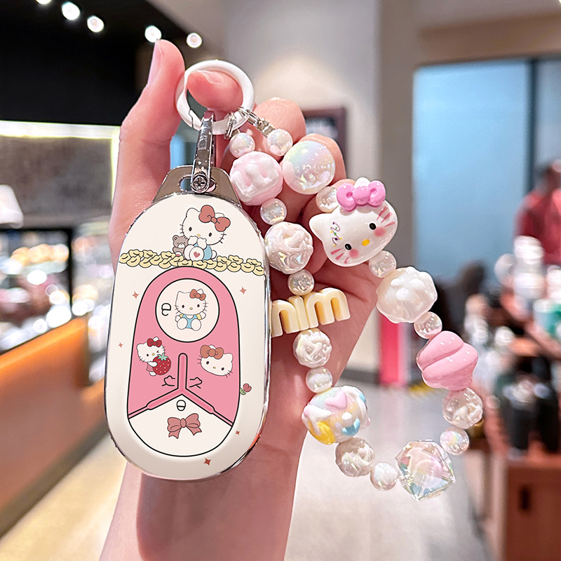 Geely Xingyuan 키 커버 KT 고양이 청소년 꿈 무료 탐험 버전 Xingyue L Xingyue Dihao TPU 보호에 적합