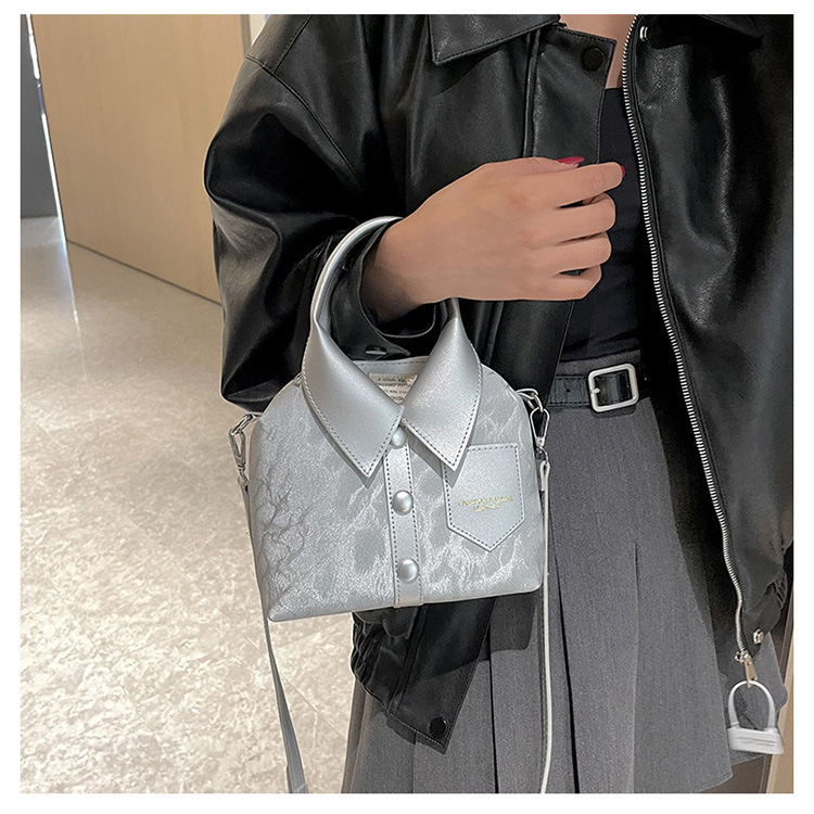 Borsa a secchiello a spalla elegante donna stile coreano moda_voghion.com
