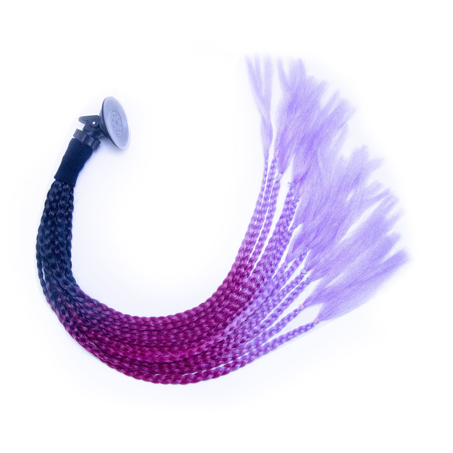 블랙 딥 퍼플 라이트 퍼플 스티치