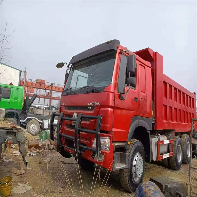 Export Used Howo Dump Truck 371 Horsepower Front Four Rear Eight 12 Wheel Dump Truck African Mining Truck