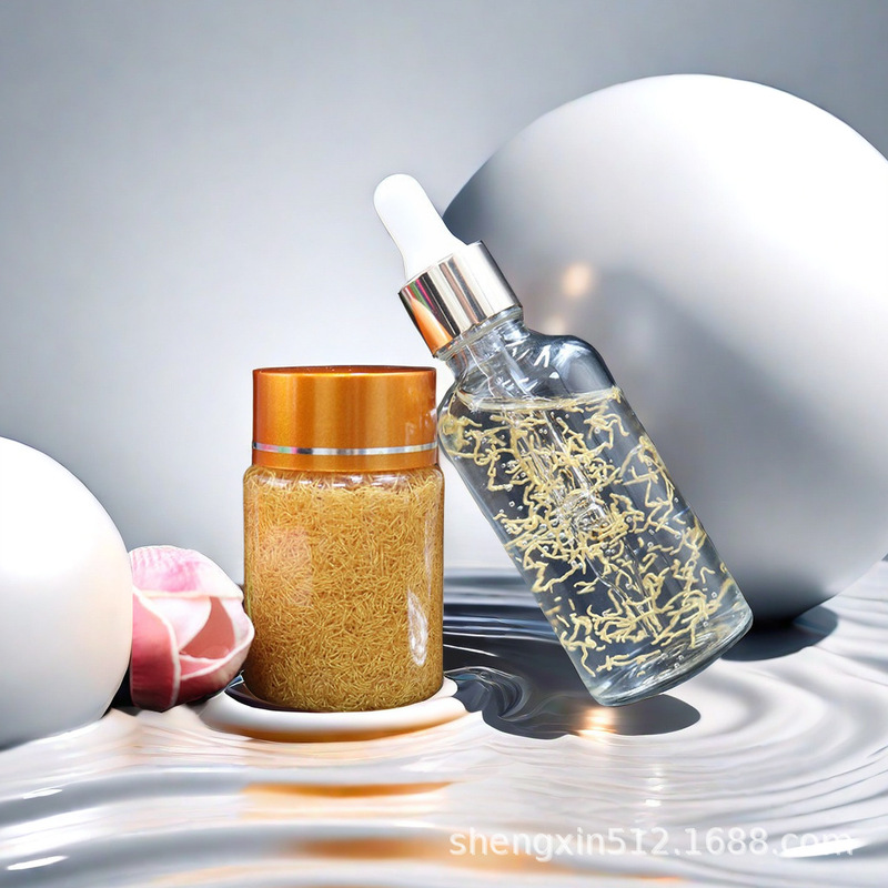 Factory direct supply color nutrition silk suitable for washing skin care products add payment silk protein line