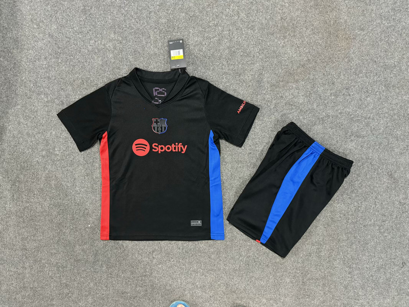 2526童装足球服俱乐部FC弗拉门戈曼城热刺巴塞皇马足球服套装球衣|undefined
