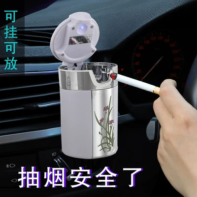 creative and personalized, with a cover, Car ashtray