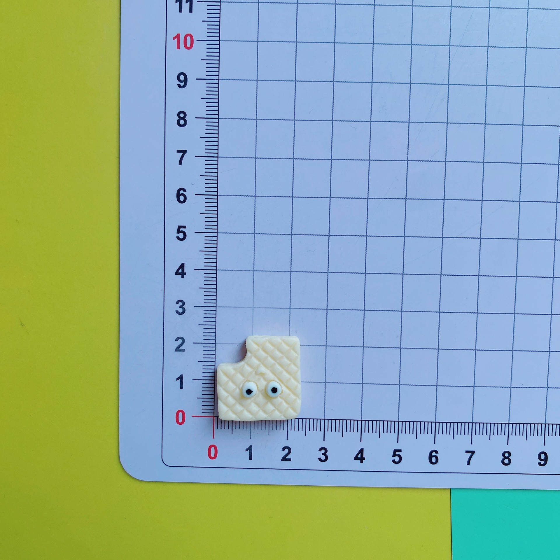 베이지 스퀘어 쿠키 (표현식 쿠키 시리즈)