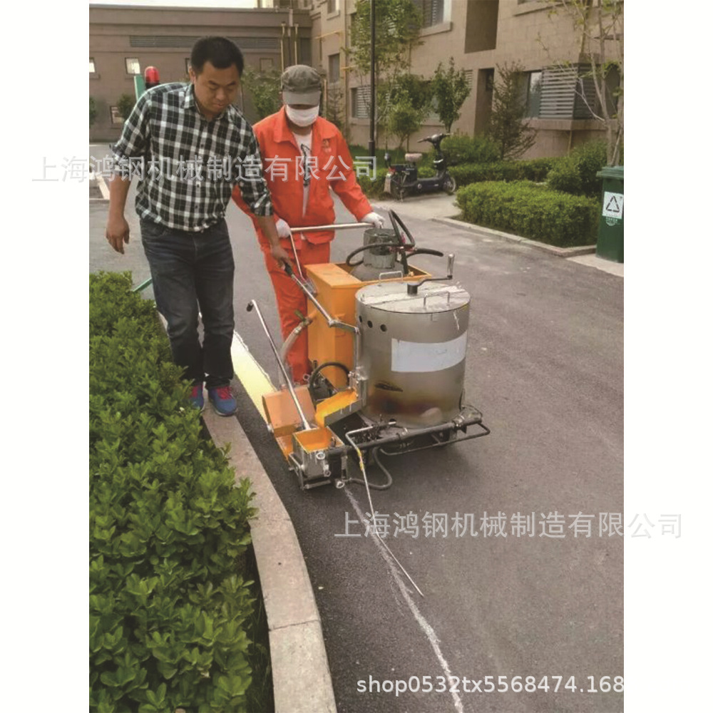 热熔划线机 可画多规格斑线 调速缓冲功能标线路柏油路施工