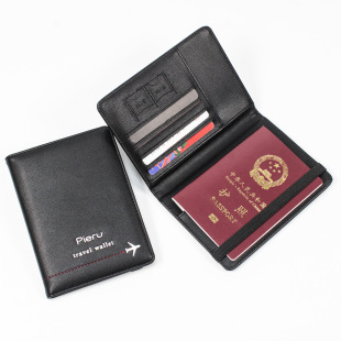 Cross-border Hot Sale New Passband Bag Simple Multi-function Card ID Holder Ultra-thin Travel RFID Passband