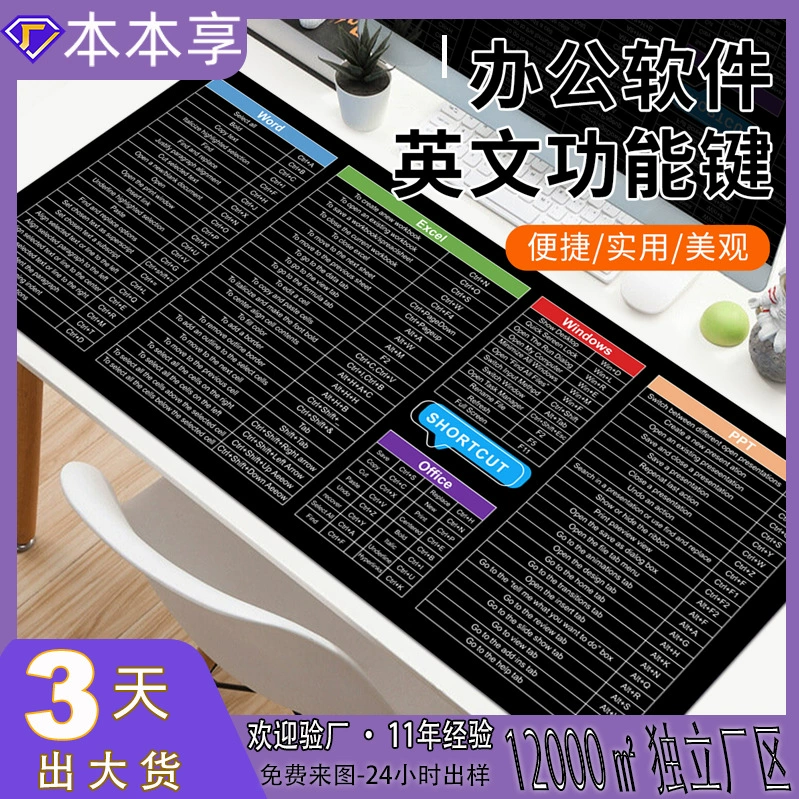 metal Extended Mouse Pad from Yomiego