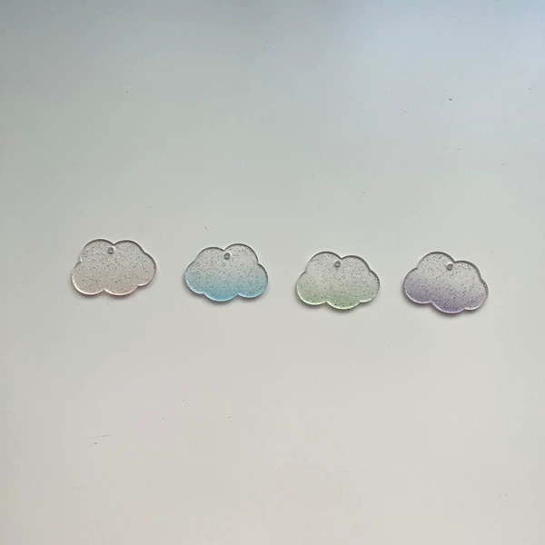 Gradient Flash Powder Cloud Duo (Send one randomly in color)