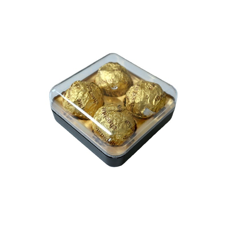 Caja de plástico cuadrada cuad